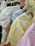 Summer Cotton Tiered Puffy Sleeves Tops